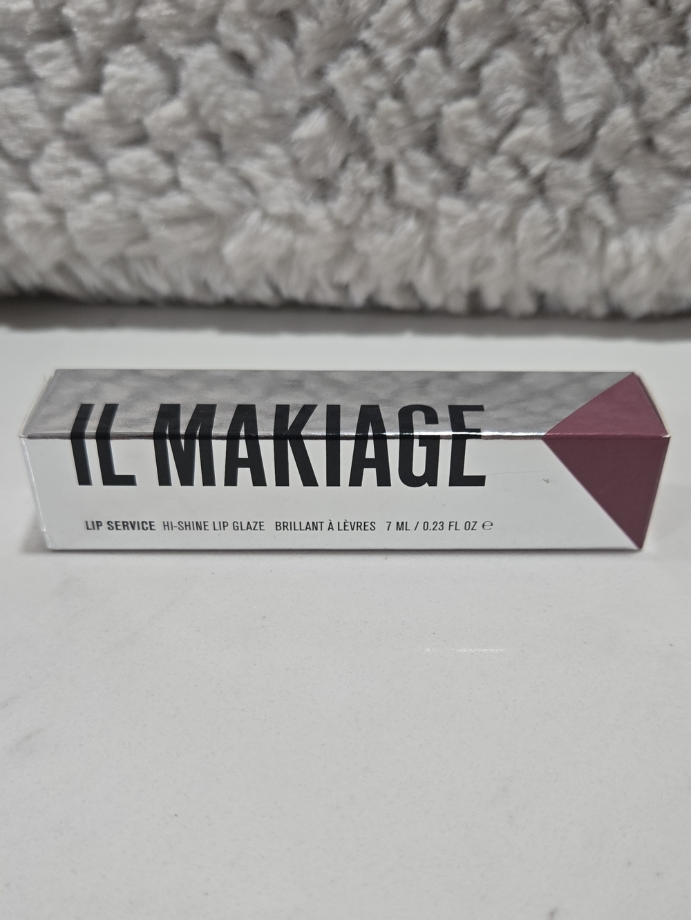 IL MAKIAGE Lip Service Hi-Shine Lip Glaze — Dusty Mauve